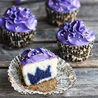 Purple Royal Baby Cakes